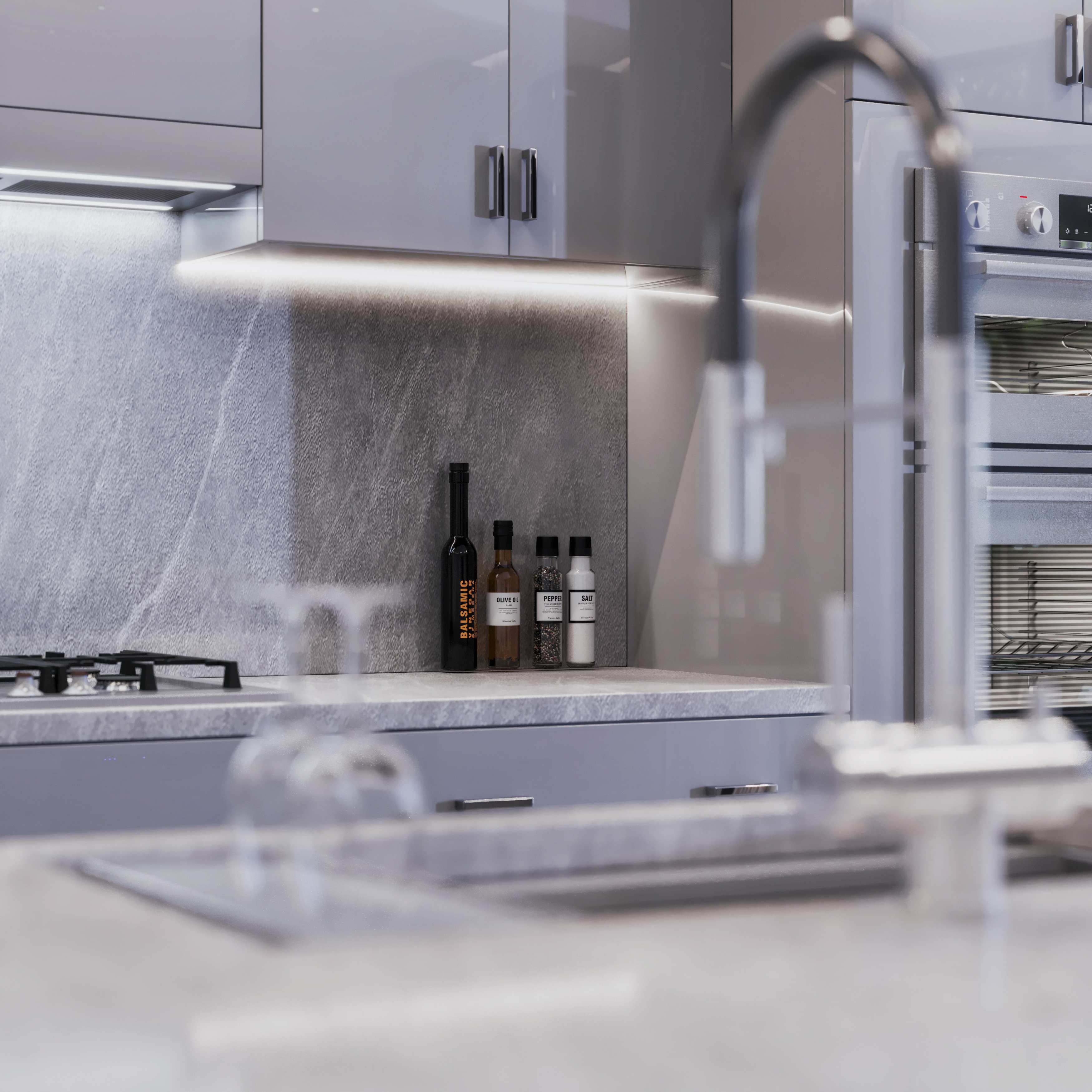 Frameless European kitchen inspiration