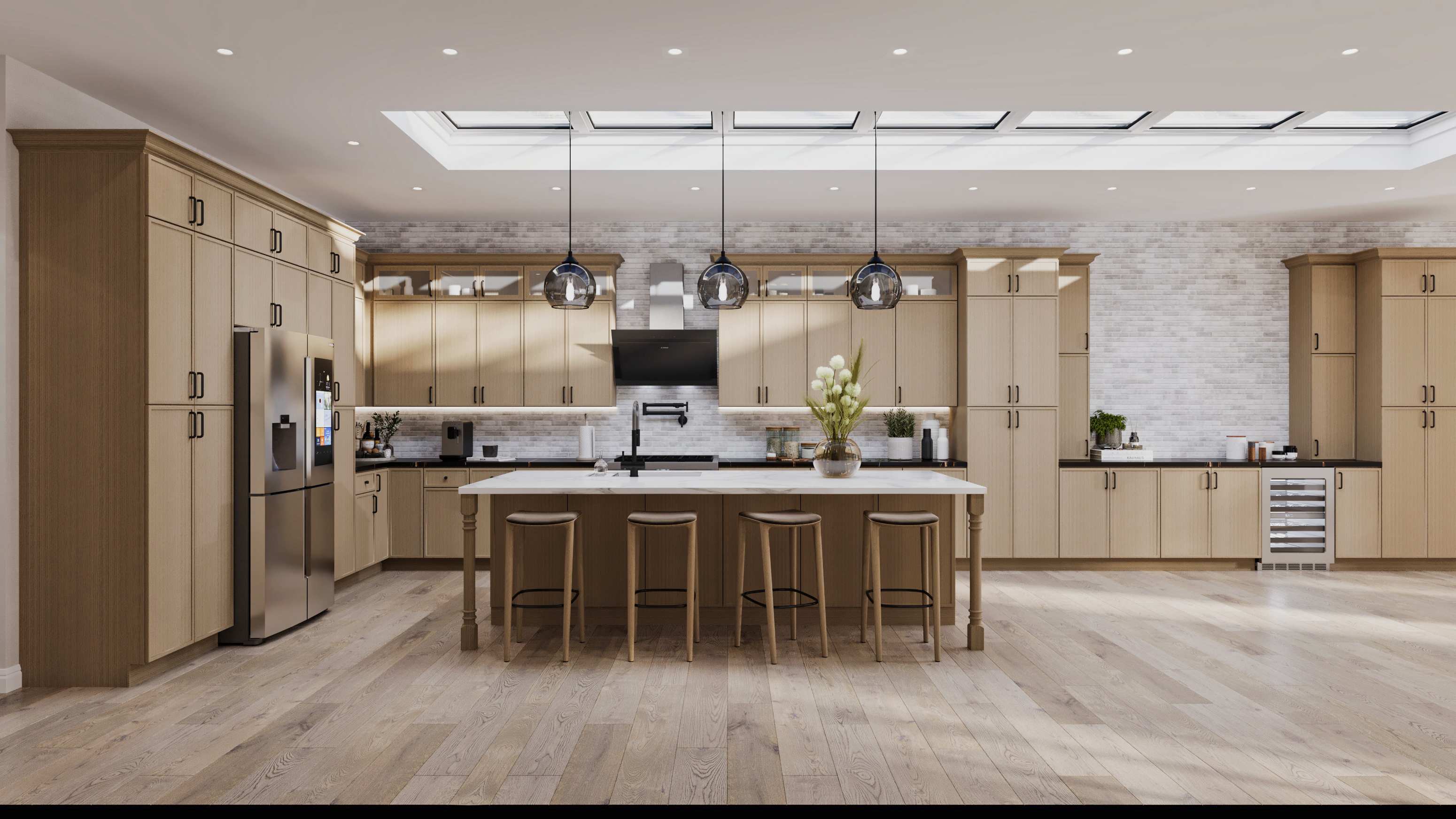 Warm white Shaker Essential kitchen