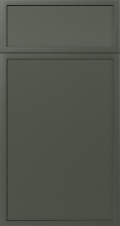 Slim Aston Green door panel