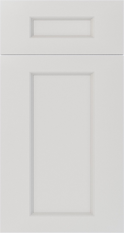 Double Dove White door panel
