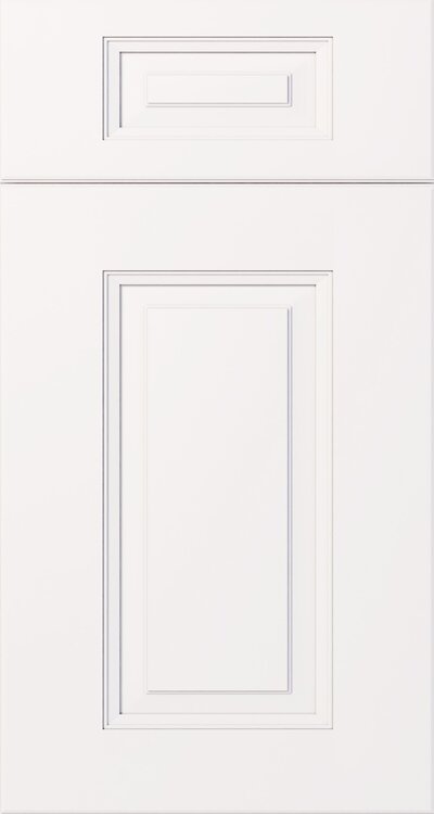 Aspen White door panel