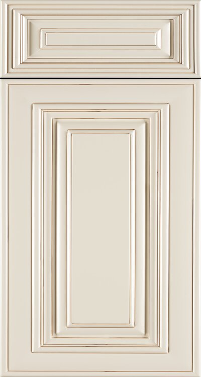Charleston White door panel