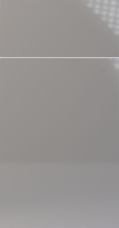 High Gloss Gray door panel