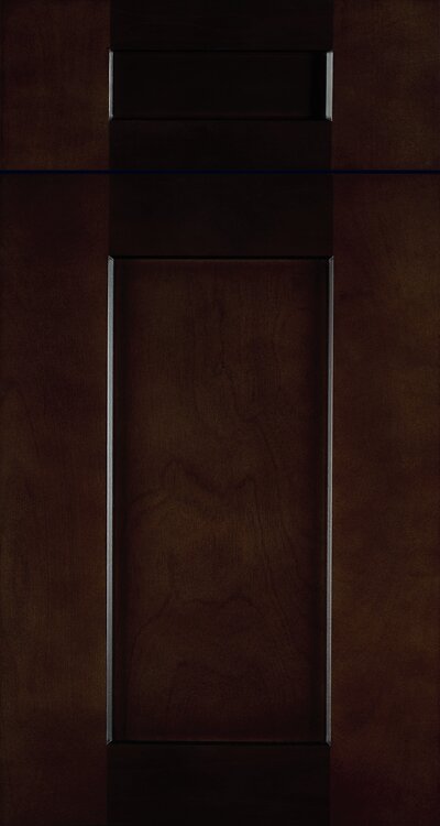 Shaker Espresso door panel