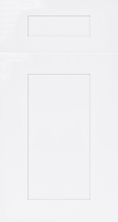 Shaker White door panel